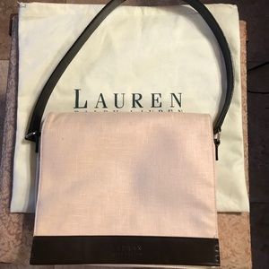 Ralph Lauren linen purse